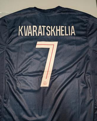 maglietta Psg Kvaratskhelia uomo taglia L 