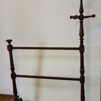 ANTICO ATTACCAPANNI STENDI ASCIUGAMANI VINTAGE