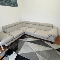 Divano grigio poltrone sofà