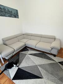 Divano grigio poltrone sofà