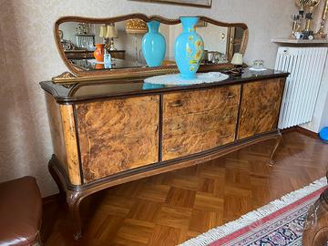 Sala da pranzo vintage anni 60 chippendale