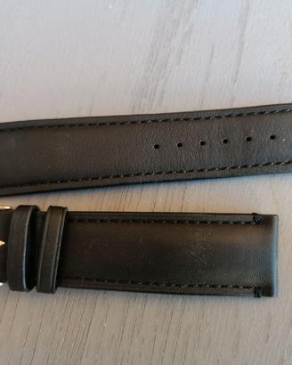 Cinturino in pelle morellato nero 22mm fatto a man