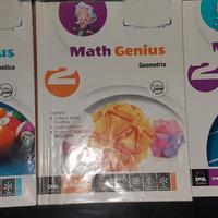 3 libri di matematica e geometria classe 2° media