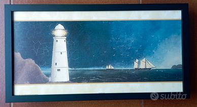 Quadri con fari stile country 40x20