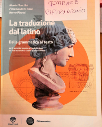 La traduzione del latino isbn 978884516882