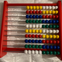 Pallottoliere marca Eichhorn in legno rosso