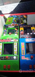 Mini arcade frogger pac man galaga tetris
