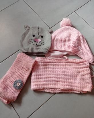 set cappellini e Scarpe 12-18 mesi