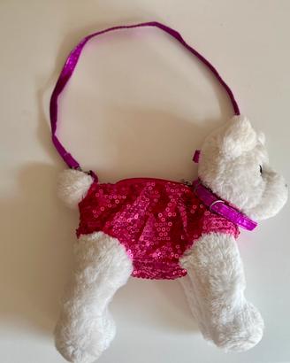 Borsetta Doggie Star a forma di cagnolino