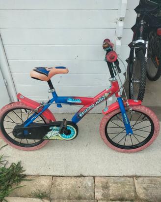 Bicicletta Spiderman bambino