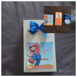 10pz.Sacchetto completo gadget Super Mario - Tutto per i bambini