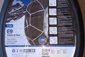 Catene da neve montaggio facile (E9) ABS compatib