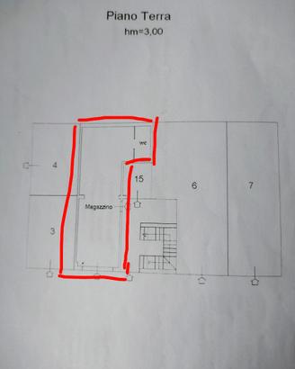 Magazzino di circa 50 mq