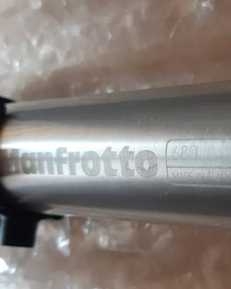 Monopiede Manfrotto Compact 680 argento
