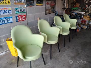 lotto 4 sedie design + tavolo