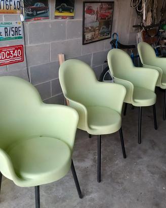 lotto 4 sedie design + tavolo