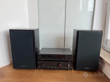 Impianto Hi-Fi Technics vintage completo