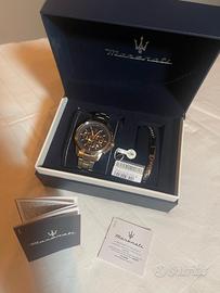set orologio bracciale Maserati 