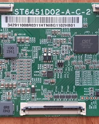 scheda tcon per tv lcd TCL 