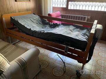 Letto elettrico motorizzato + materasso ad aria