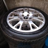 set 4 ruote x Mercedes 200euro