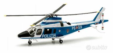 MODELLO ELICOTTERO AUGUSTA A109 POWER POLIZIA