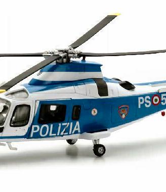 MODELLO ELICOTTERO AUGUSTA A109 POWER POLIZIA