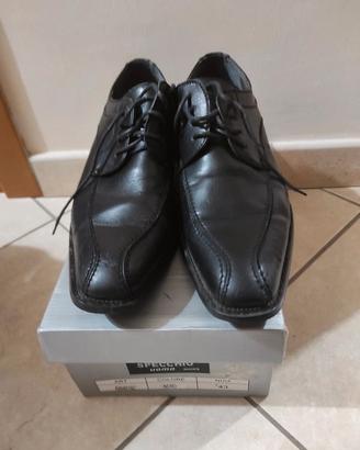 Specchio/ scarpe uomo/ numero 43/ scarpe uomo nero