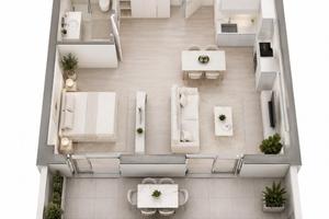 Elegante loft monolocale a Busto Arsizio