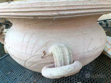 vaso terracotta lavorato
