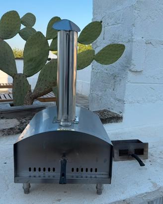 Forno a legno di pellet per pizza