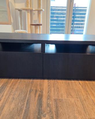 Besta mobile TV Ikea Nero