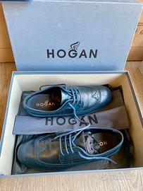 HOGAN 41 SCARPE STRINGATE IN VERNICE