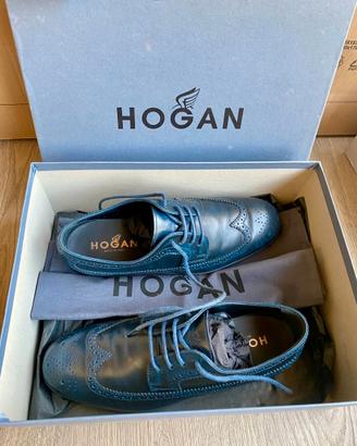 HOGAN 41 SCARPE STRINGATE IN VERNICE