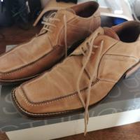 Scarpe in pelle Beige da Uomo Taglia 45