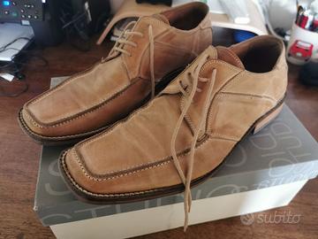Scarpe in pelle Beige da Uomo Taglia 45
