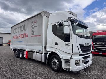 Iveco stralis 480 centina 7.40 e sponda 2014 E6