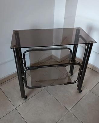 Tavolino vetro fumé