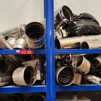 Tubazione acciaio inox per ventilazione/immissione