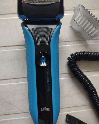 Rasoio elettrico BRAUN WaterFlex wet&dry nuovo