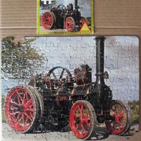 🧩 puzzle macchina agricola / trattore a vapore