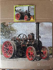🧩 puzzle macchina agricola / trattore a vapore