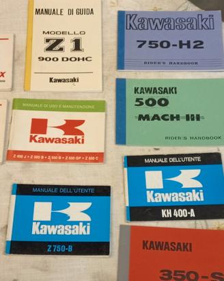 libretti uso e manutezione kawasaki