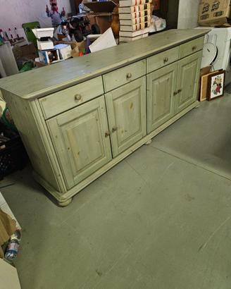 credenza in legno massello 