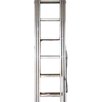 scala a sfilo in alluminio 3 pezzi