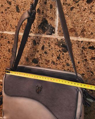 Harvey Miller Borsa a tracolla con stampa e portam