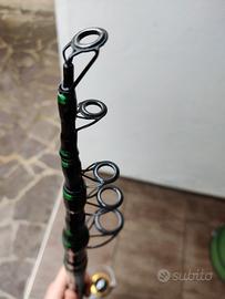 Canna da pesca Dagos e mulinello Ermes