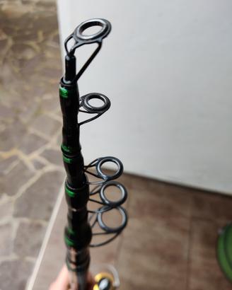 Canna da pesca Dagos e mulinello Ermes