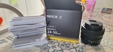 Nikon Z 24-50mm f/4-6.3 Nital mai usato