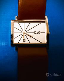 OROLOGIO UOMO DOLCE & GABBANA ‘TIME’ CINTURINO PEL